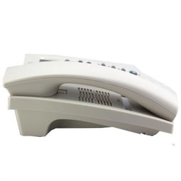 阿爾卡特T202白色商務(wù)辦公電話機 智能背光與全免提的高效辦公伴侶